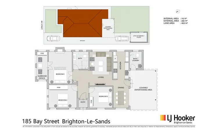 Floorplan of Homely house listing, 185 Bay Street, Brighton Le Sands NSW 2216