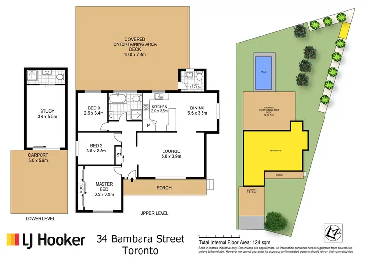 Floorplan of Homely house listing, 34 Bambara Street, Toronto NSW 2283