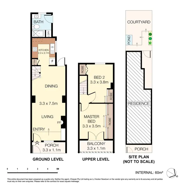 Floorplan of Homely house listing, 69 Park Street, Erskineville NSW 2043
