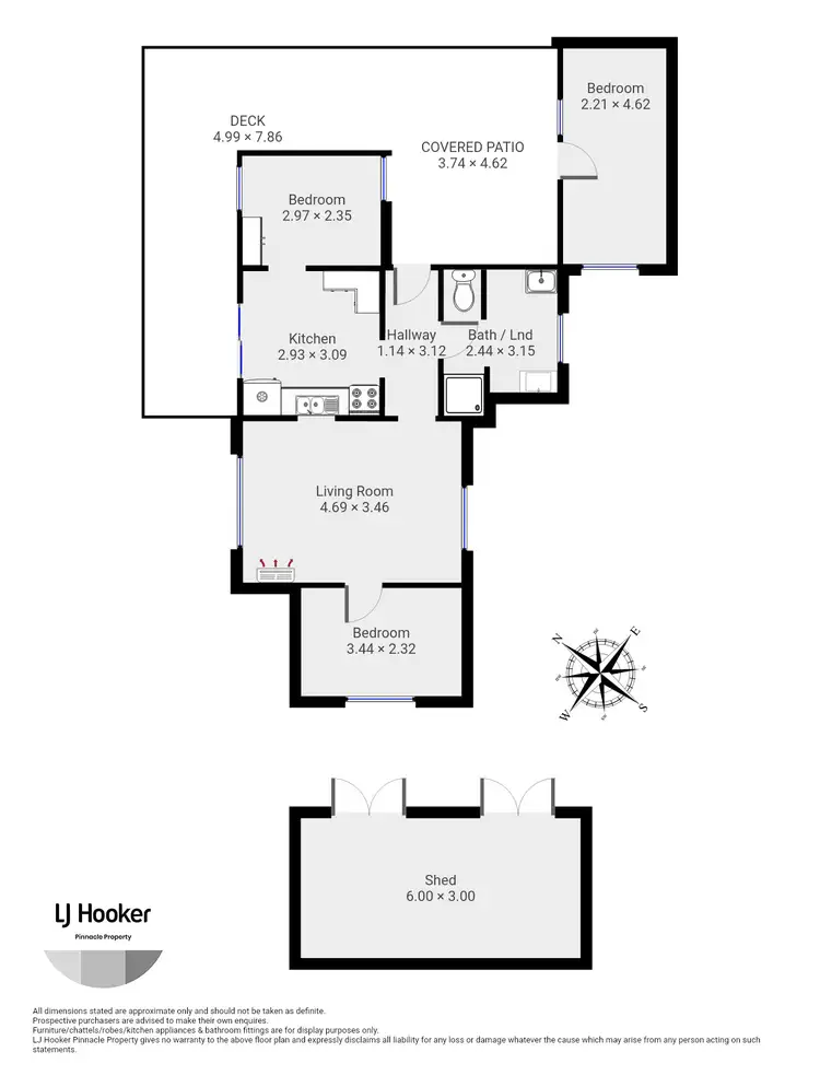 Floorplan of Homely house listing, 11 Poina Street, Dodges Ferry TAS 7173