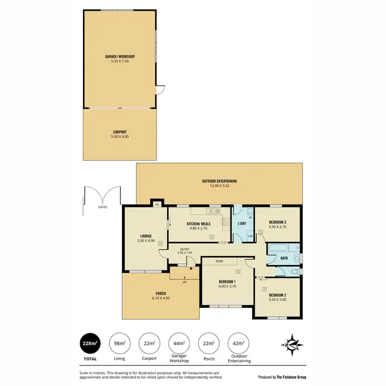 Floorplan of Homely house listing, 36 Rutherglen Avenue, Valley View SA 5093