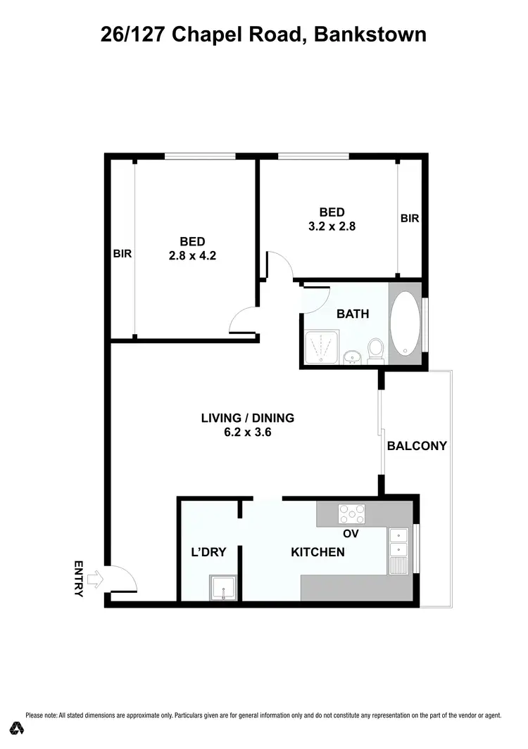 Floorplan of Homely unit listing, 26/127 Chapel Rd, Bankstown NSW 2200