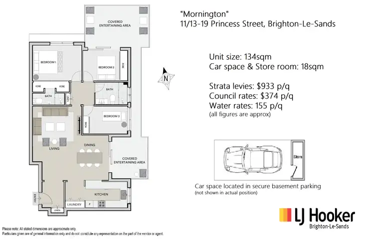 Floorplan of Homely unit listing, 11/13-19 Princess Street, Brighton-Le-Sands NSW 2216