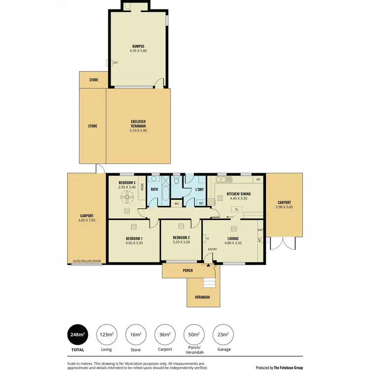Floorplan of Homely house listing, 23 Mettika Avenue, Ingle Farm SA 5098