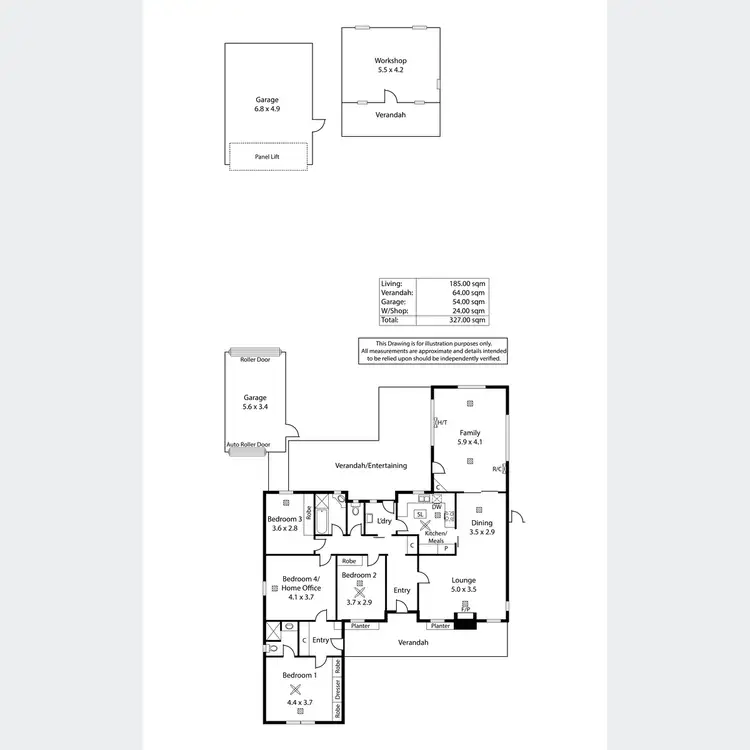 Floorplan of Homely house listing, 4 Rutland Avenue, Lockleys SA 5032
