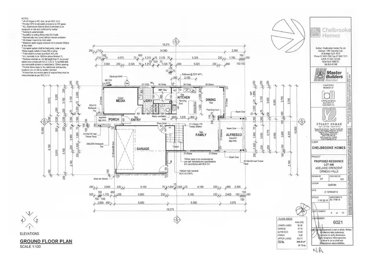 Floorplan of Homely house listing, 9 Adelaide Crescent, Ormeau Hills QLD 4208