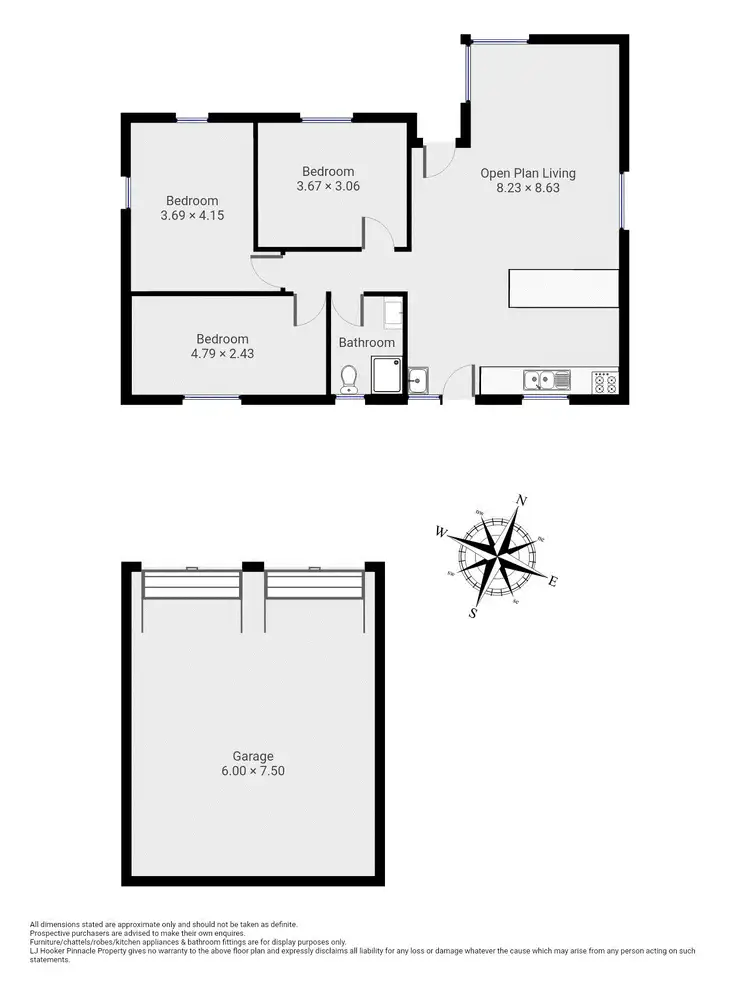 Floorplan of Homely house listing, 39 Bass Street, Warrane TAS 7018