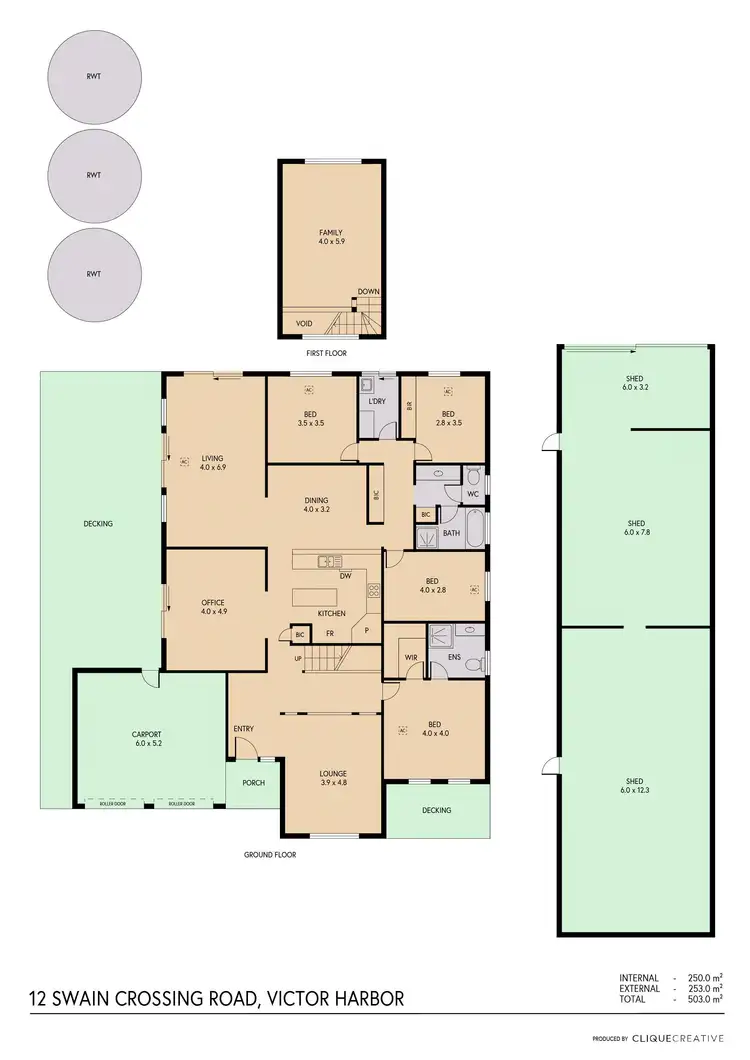 Floorplan of Homely rural property listing, 12 Swains Crossing Road, Victor Harbor SA 5211