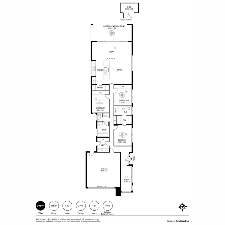 Floorplan of Homely house listing, 11 Hawke Street, Albert Park SA 5014