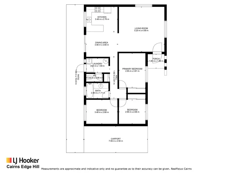 Floorplan of Homely house listing, 61 Resolution Drive, Bentley Park QLD 4869