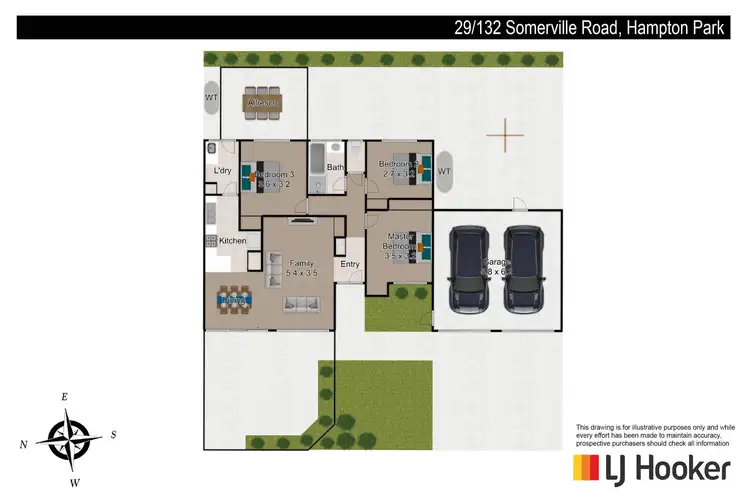 Floorplan of Homely unit listing, 29/132 Somerville Road, Hampton Park VIC 3976