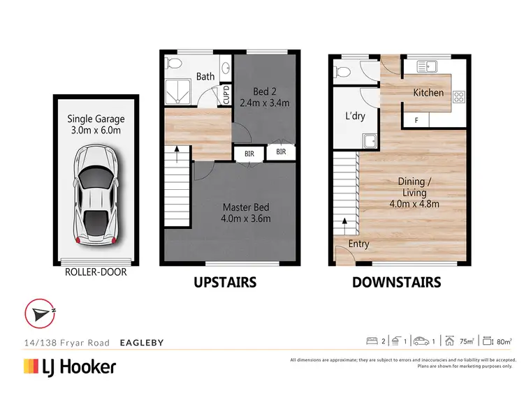 Floorplan of Homely house listing, Unit 14/138 Fryar Road, Eagleby QLD 4207