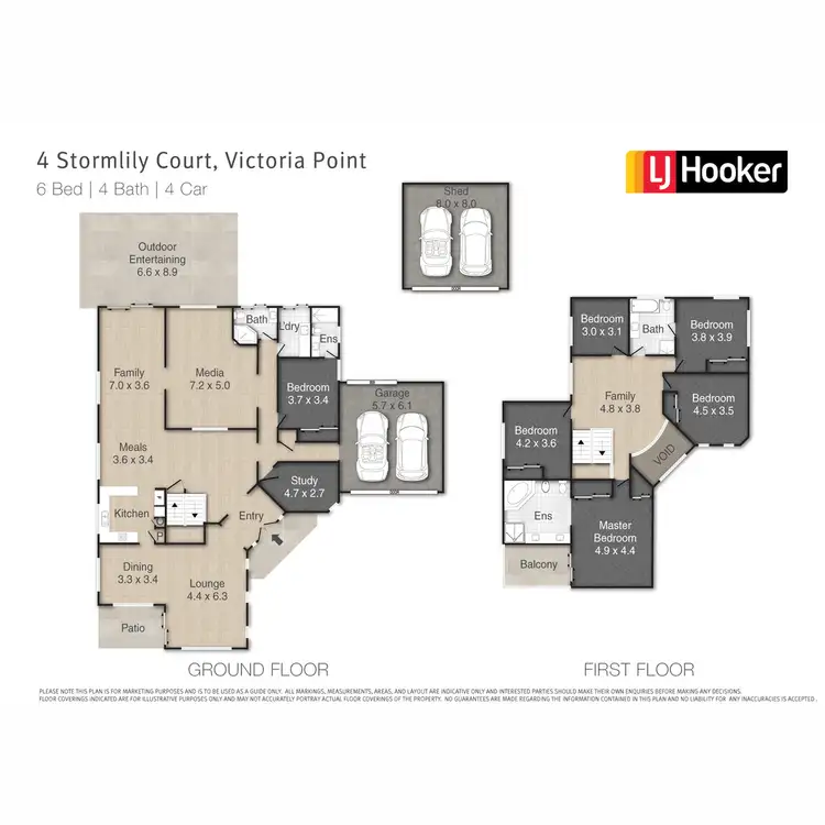 Floorplan of Homely house listing, 4 Stormlily Court, Victoria Point QLD 4165