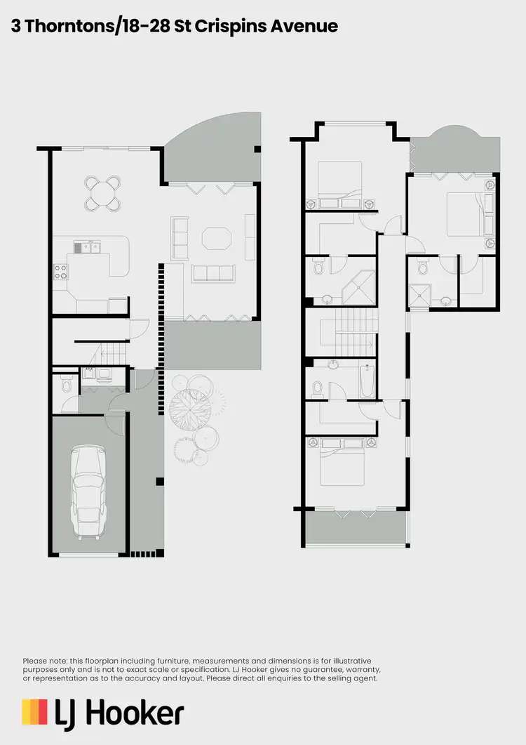 Floorplan of Homely townhouse listing, 3 Thorntons/18-28 St Crispins Avenue, Port Douglas QLD 4877