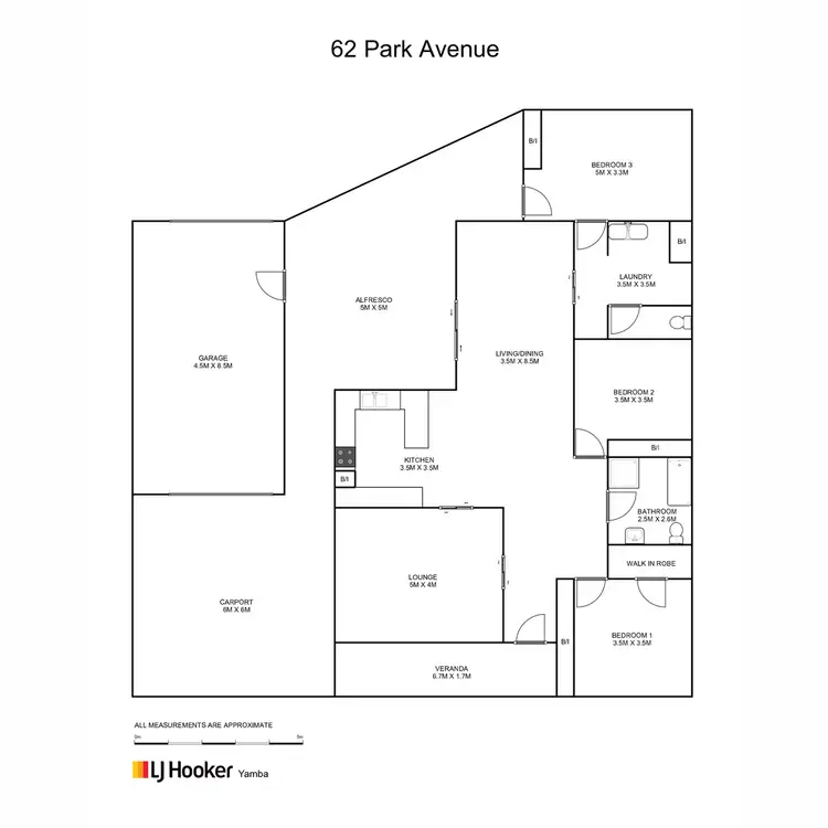 Floorplan of Homely house listing, 62 PARK Avenue, Yamba NSW 2464