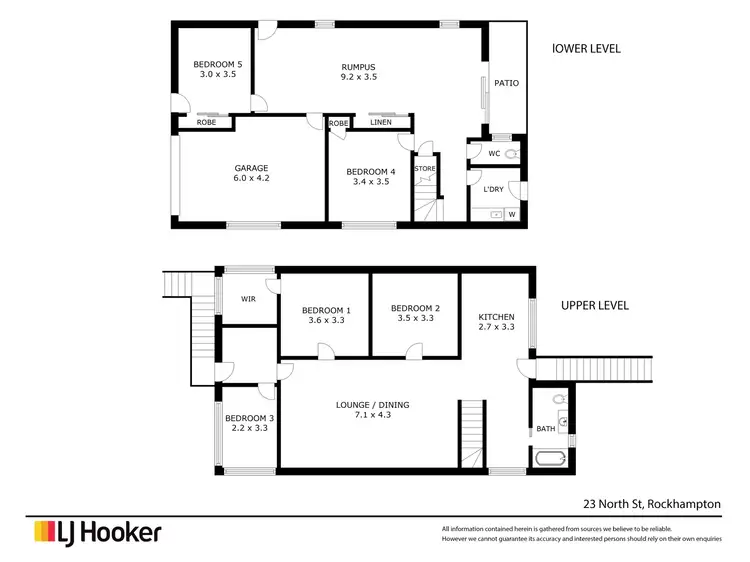 Floorplan of Homely house listing, 23 North Street, Rockhampton City QLD 4700