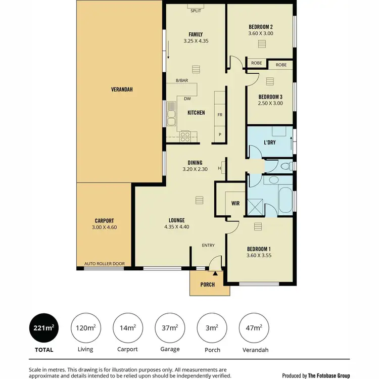 Floorplan of Homely house listing, 15 Horsens Way, Parafield Gardens SA 5107