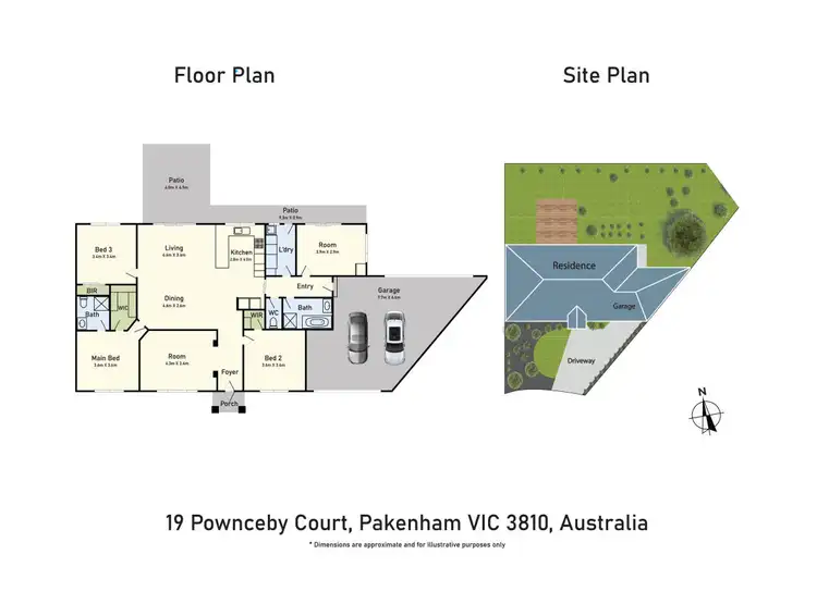 Floorplan of Homely house listing, 19 Pownceby Court, Pakenham VIC 3810