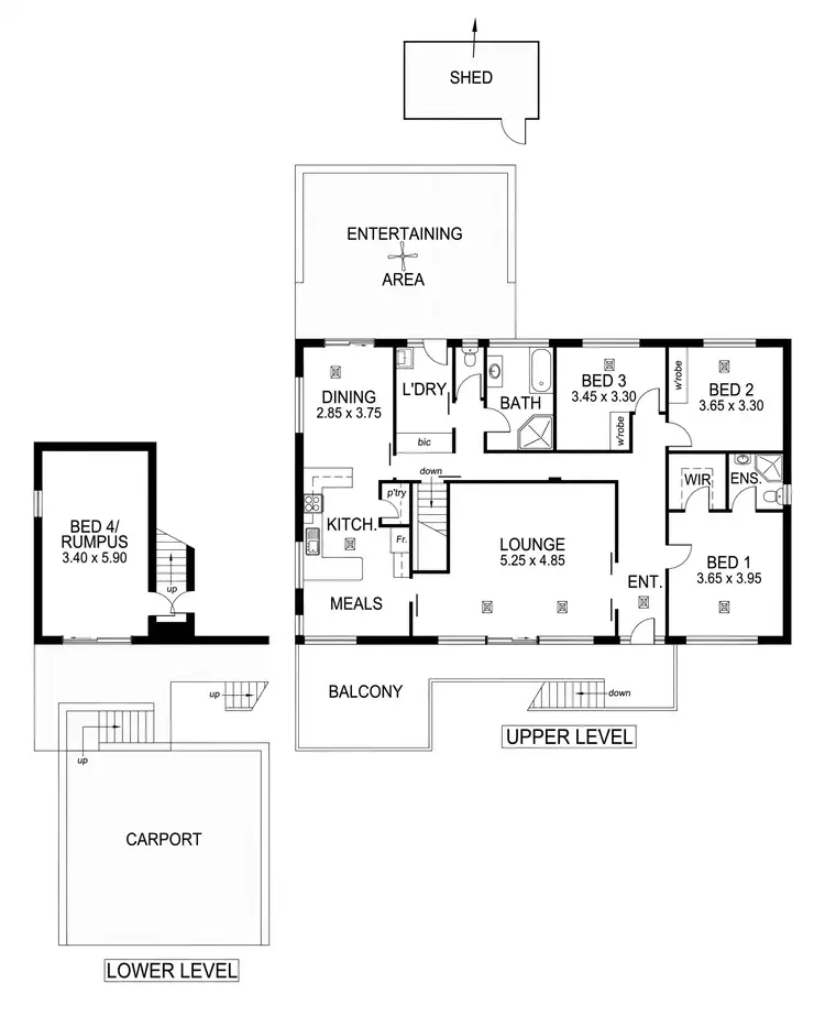 Floorplan of Homely house listing, 28 Davey Crescent, Seaview Downs SA 5049