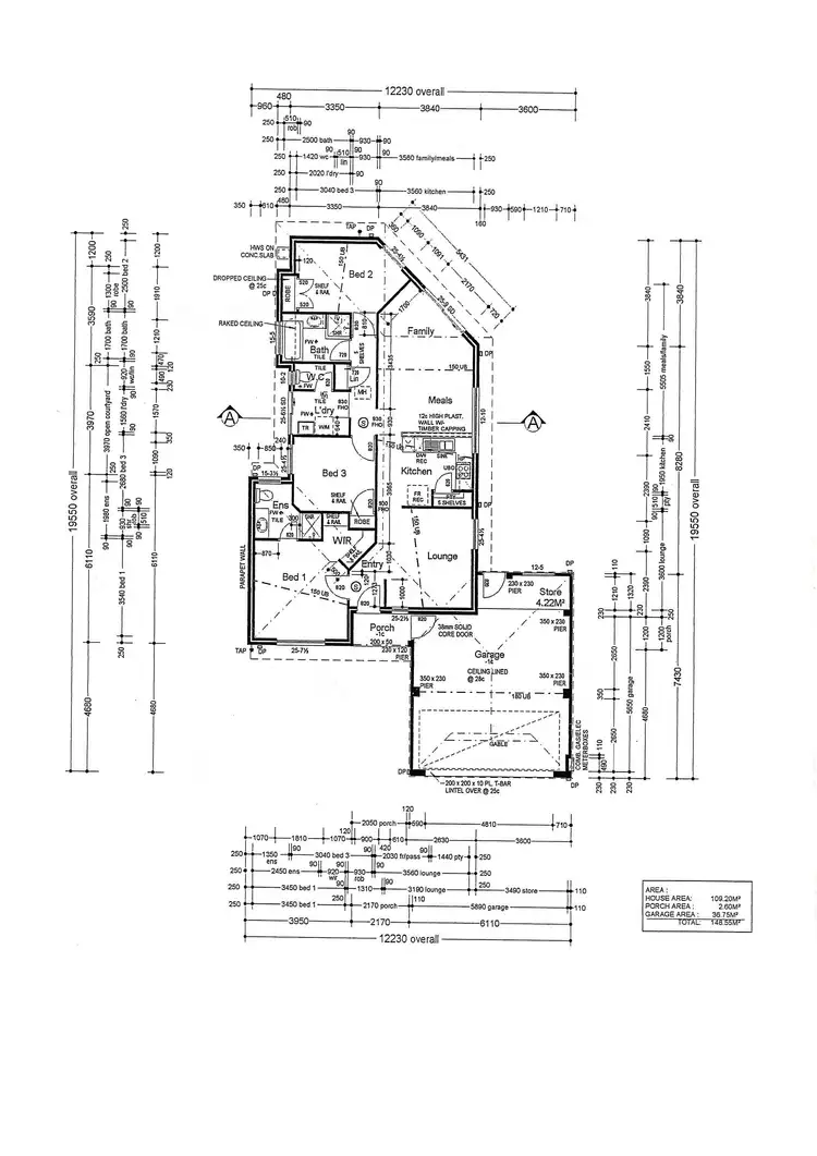 Floorplan of Homely villa listing, 1/82 Station Street, Cannington WA 6107