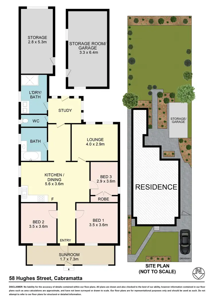Floorplan of Homely house listing, 58 Hughes St, Cabramatta NSW 2166