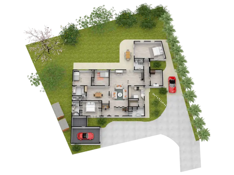 Floorplan of Homely house listing, 5 Bock Place, Weston ACT 2611