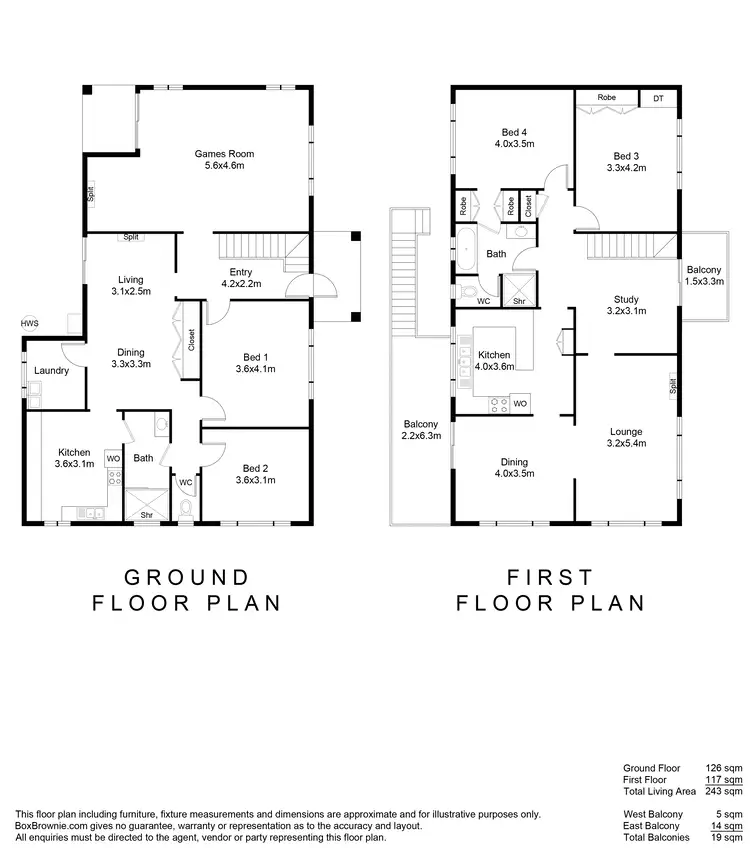 Floorplan of Homely house listing, 37 Arnoldt Street, Swan Hill VIC 3585