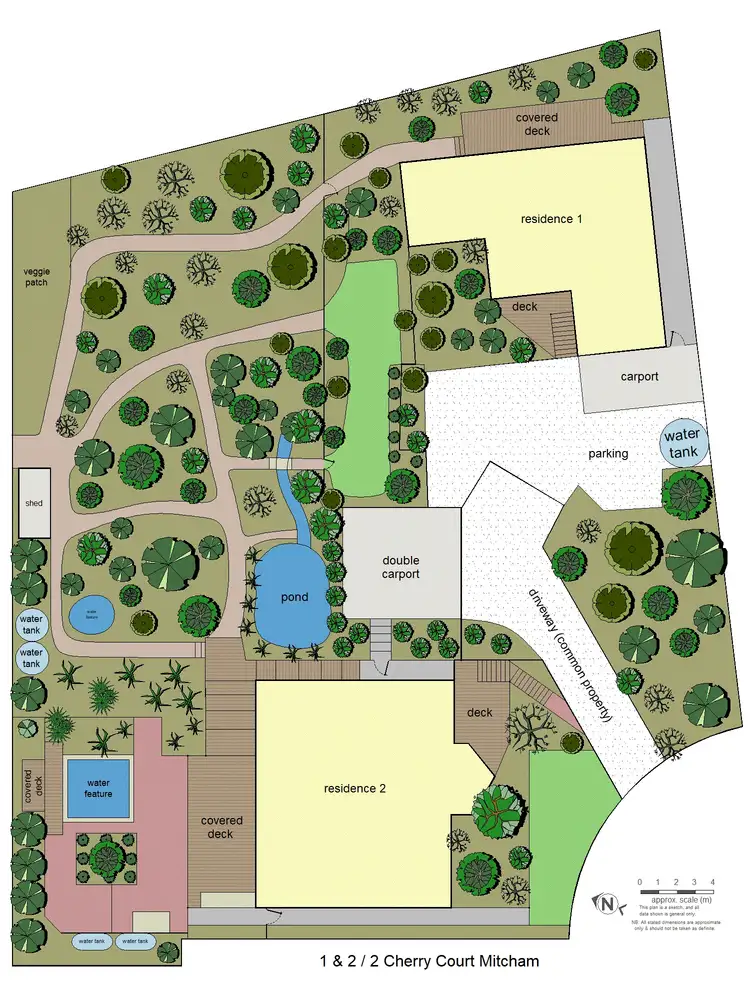 Floorplan of Homely house listing, 2/2 Cherry Court, Mitcham VIC 3132