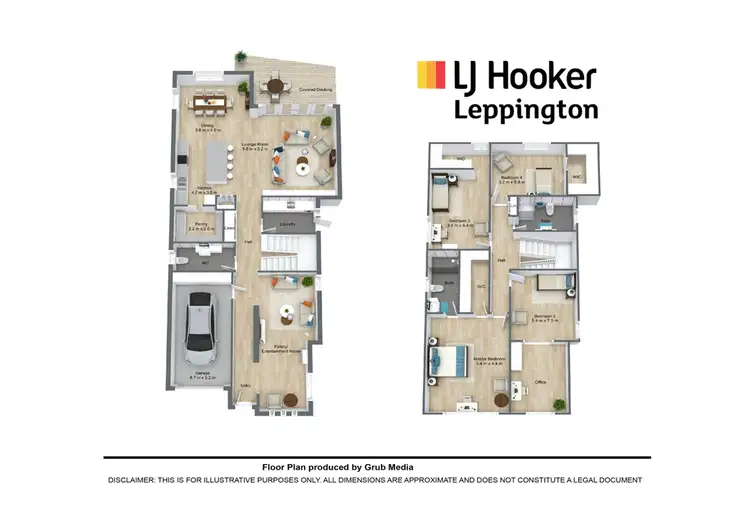 Floorplan of Homely house listing, 36A Egan Crescent, Cobbitty NSW 2570