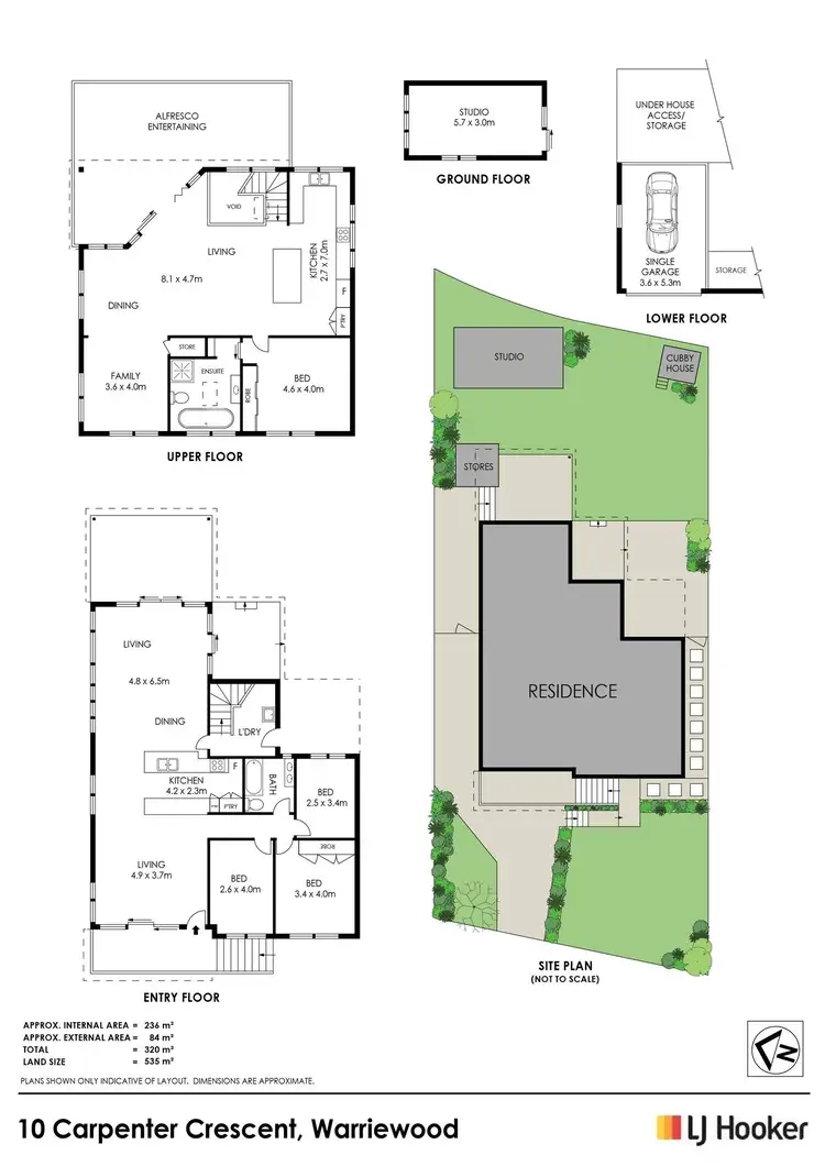 Floorplan of Homely house listing, 10 Carpenter Crescent, Warriewood NSW 2102