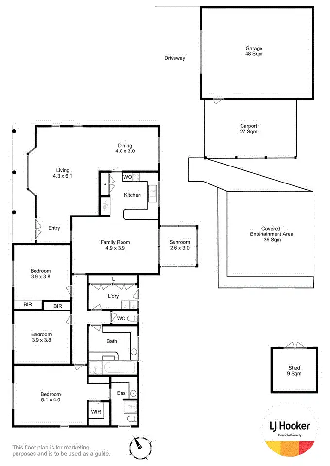 Floorplan of Homely house listing, 16-18 Jetty Road, Old Beach TAS 7017