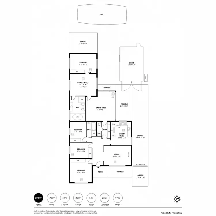 Floorplan of Homely house listing, 3 Dundee Avenue, Seaton SA 5023