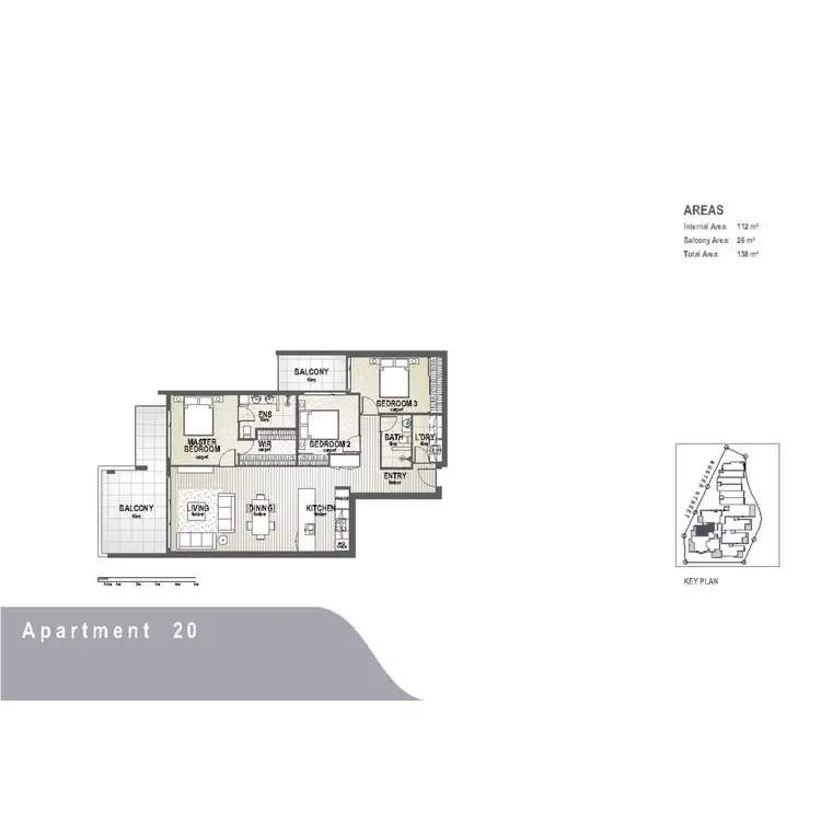 Floorplan of Homely unit listing, 20/6 Auster Street, Redland Bay QLD 4165