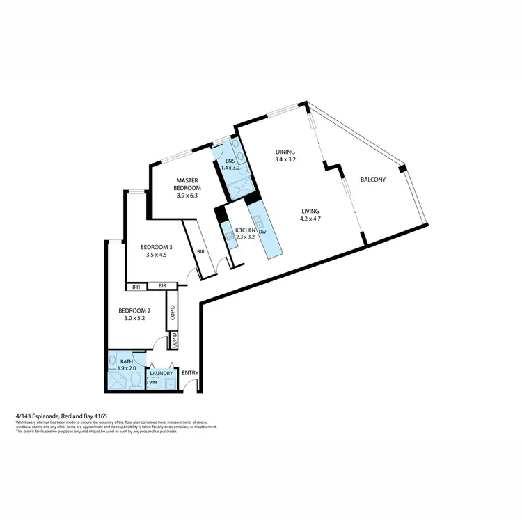 Floorplan of Homely unit listing, 14/143-149 Esplanade, Redland Bay QLD 4165