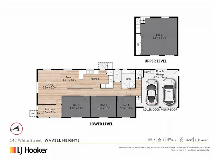 Floorplan of Homely house listing, 142 White St, Wavell Heights QLD 4012