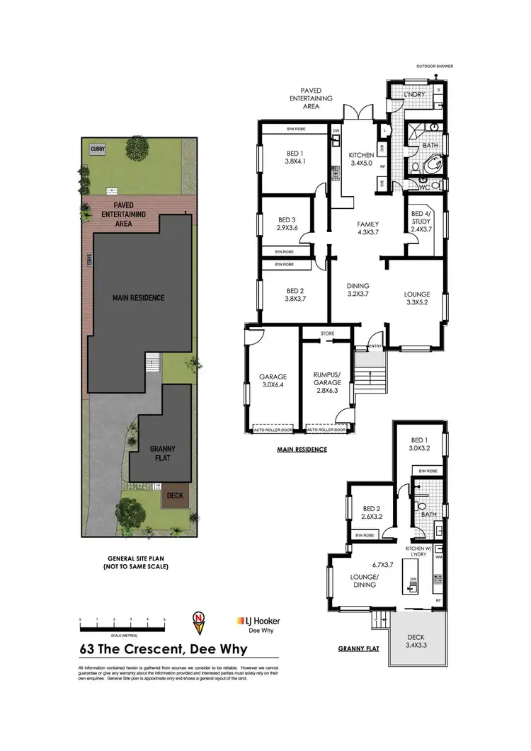 Floorplan of Homely house listing, 63 The Crescent, Dee Why NSW 2099