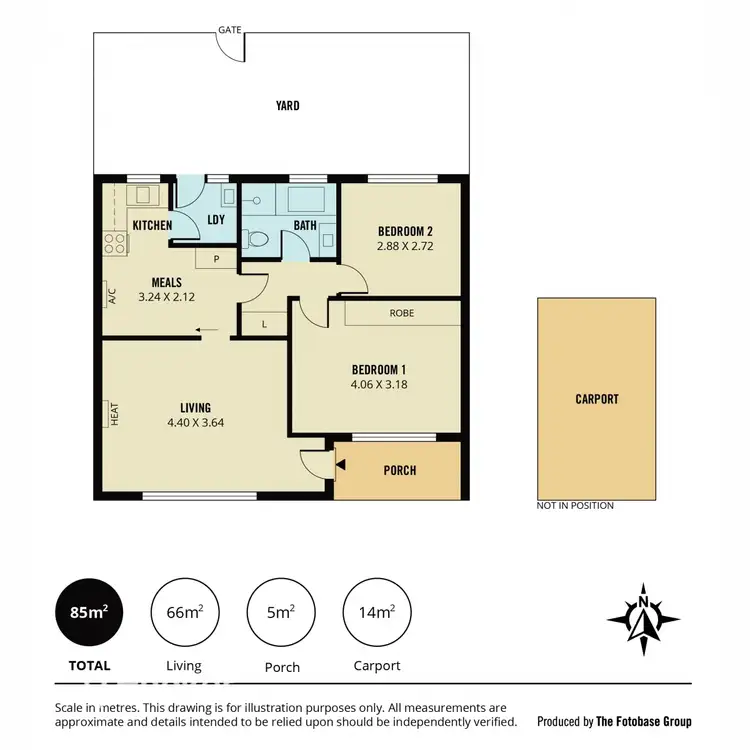 Floorplan of Homely unit listing, 6/5 View Street, Unley Park SA 5061
