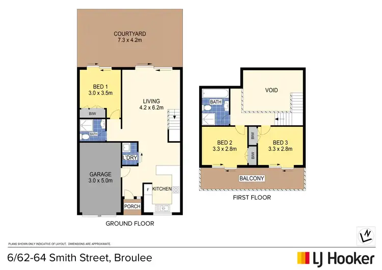Floorplan of Homely house listing, Unit 6/62-64 Smith Street, Broulee NSW 2537