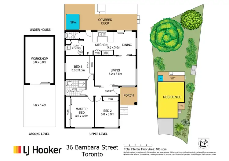 Floorplan of Homely house listing, 36 Bambara Street, Toronto NSW 2283