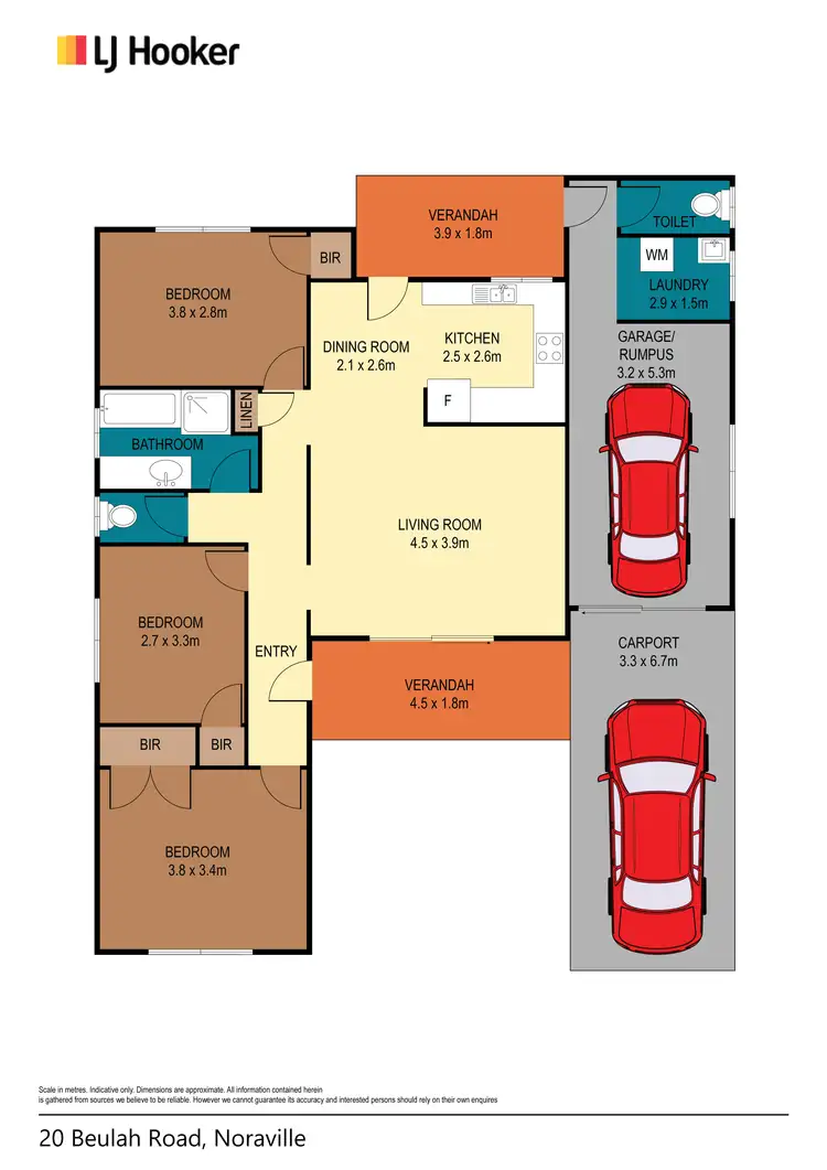Floorplan of Homely house listing, 20 Beulah Road, Noraville NSW 2263