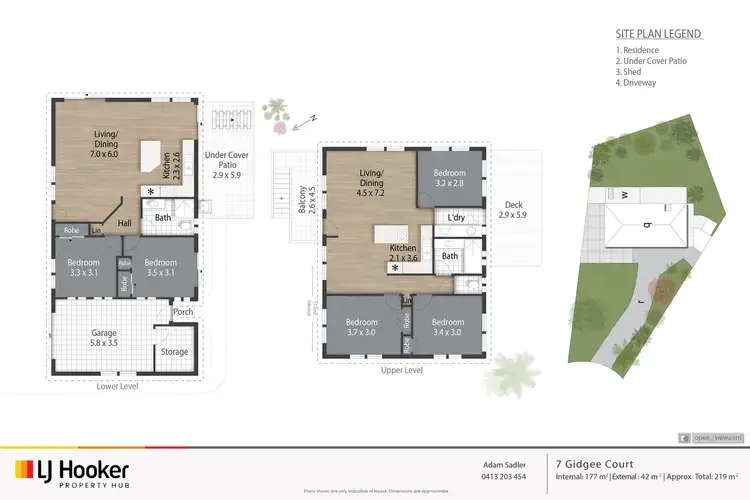 Floorplan of Homely house listing, 7 Gidgee Court, Molendinar QLD 4214
