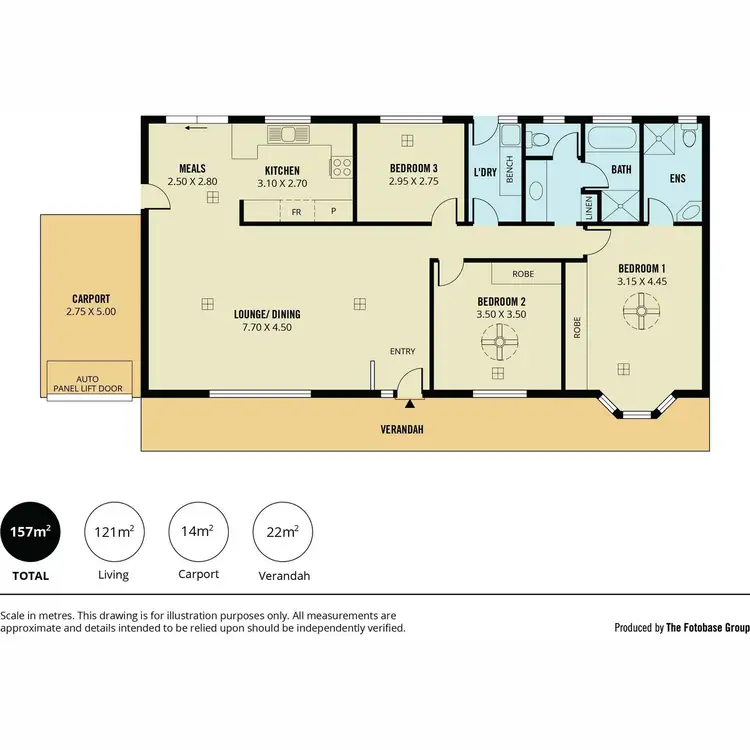 Floorplan of Homely house listing, 8 Essling Place, Greenwith SA 5125