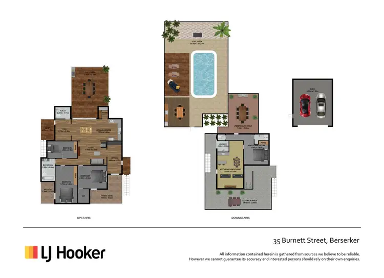 Floorplan of Homely house listing, 35 Burnett Street, Berserker QLD 4701