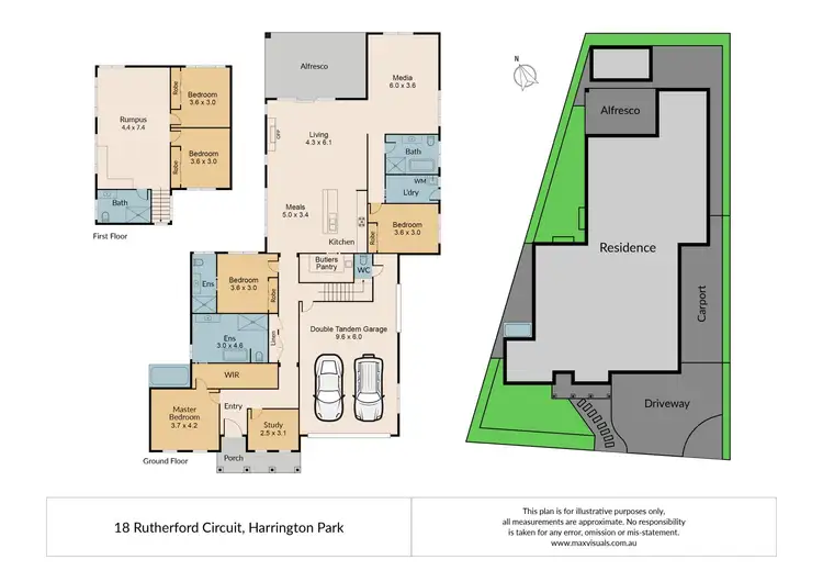 Floorplan of Homely house listing, 18 Rutherford Circuit (Grove Estate), Harrington Park NSW 2567