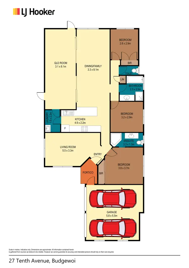 Floorplan of Homely house listing, 27 Tenth Avenue, Budgewoi NSW 2262