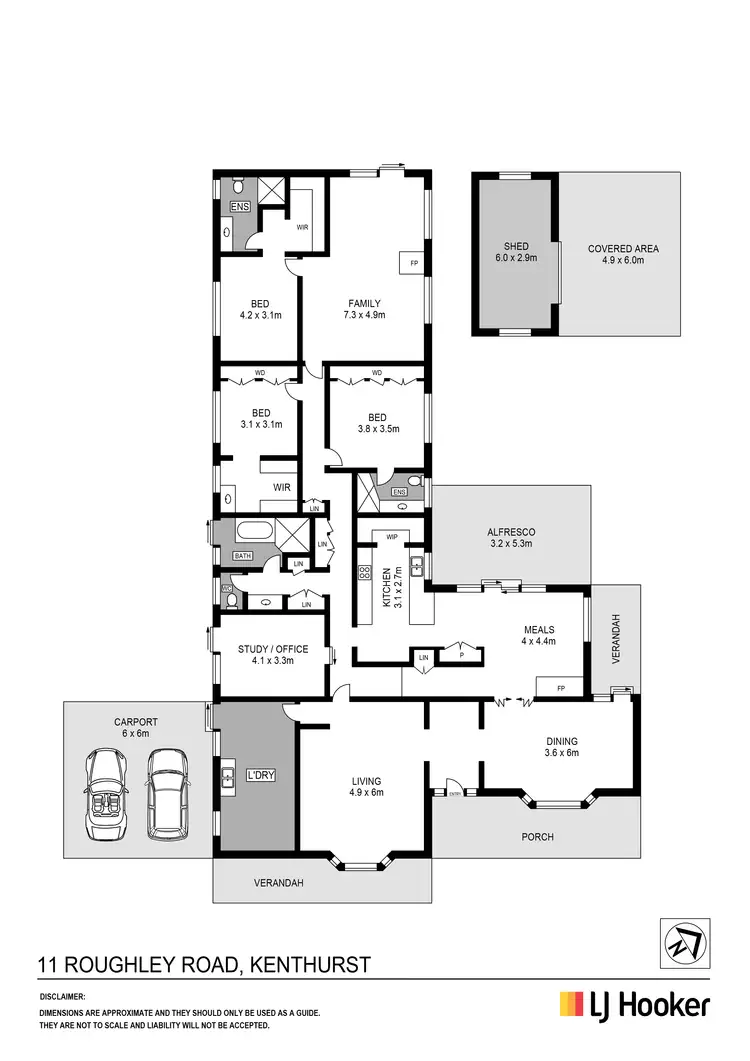 Floorplan of Homely house listing, 11 Roughley Road, Kenthurst NSW 2156
