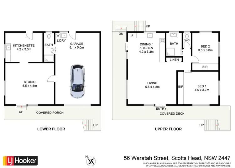 Floorplan of Homely house listing, 56 Waratah Street, Scotts Head NSW 2447