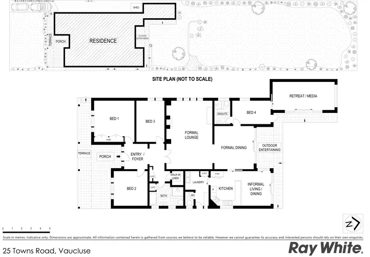 Floorplan of Homely house listing, 25 Towns Road, Vaucluse NSW 2030