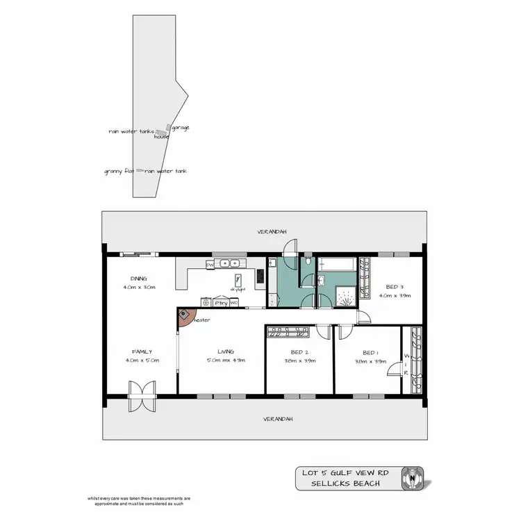 Floorplan of Homely rural property listing, Lot 5 Gulfview Road, Sellicks Beach SA 5174