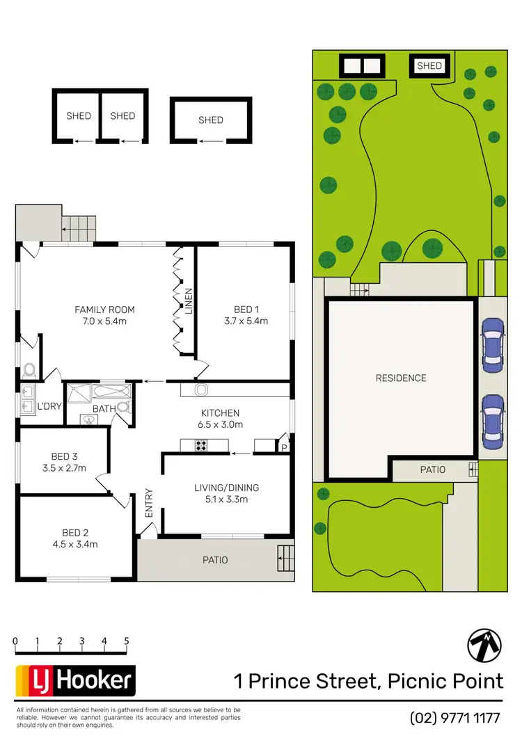 Floorplan of Homely house listing, 1 Prince Street, Picnic Point NSW 2213